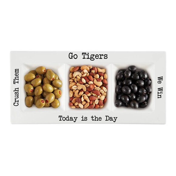 Tigers Condiment Platter/NIB - Picture 3 of 12